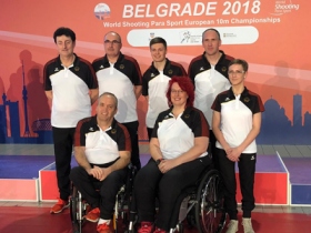 Para Druckluft-EM in Belgrad: Gold und Silber fr deutsches Team